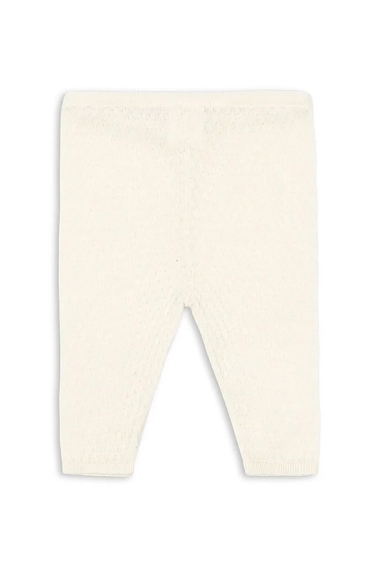 Fanga Fontana spodnie bawełniane niemowlęce VENTI POINTELLE PANTS GOTS FA100015 beżowy ZW25