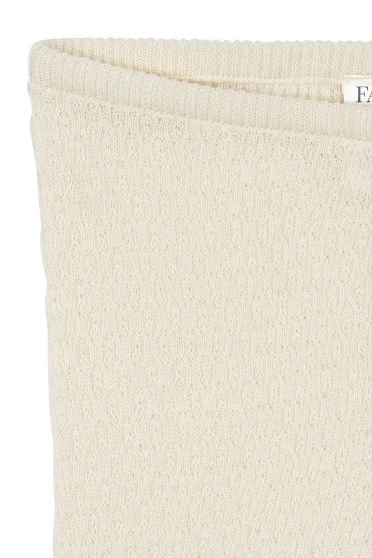 Chłopiec Fanga Fontana spodnie bawełniane niemowlęce VENTI POINTELLE PANTS GOTS FA100015 beżowy