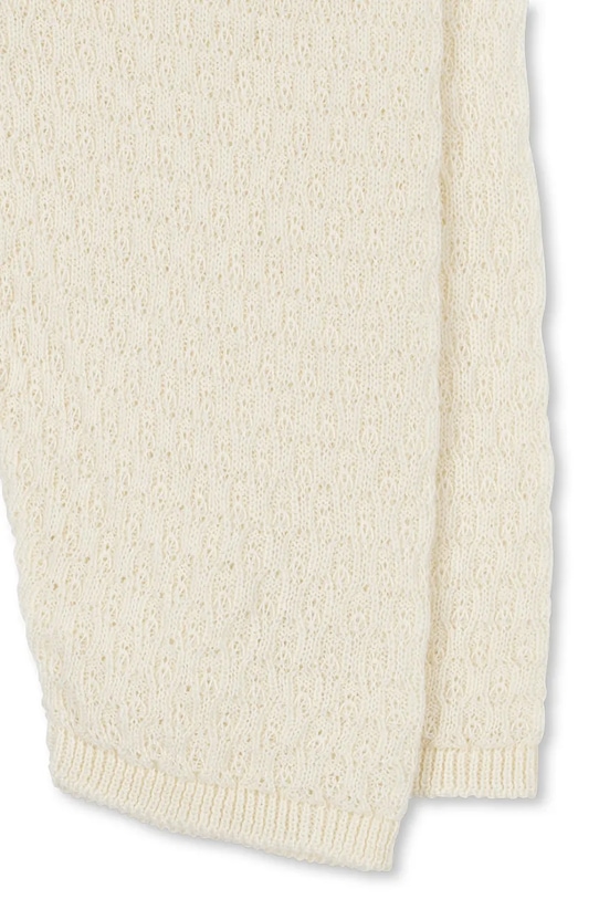 Fanga Fontana spodnie bawełniane niemowlęce VENTI POINTELLE PANTS GOTS beżowy FA100015