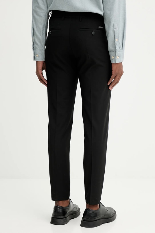 Odzież Marc O'Polo spodnie z domieszką wełny 530021410102 czarny