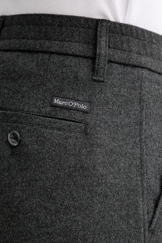 Nohavice s prímesou vlny Marc O'Polo sivá 530022110134