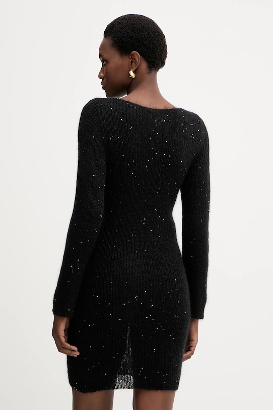 Oblečenie Šaty s prímesou vlny Liviana Conti L5WG62 čierna