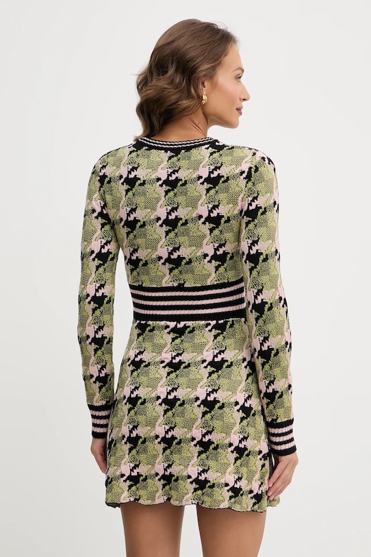 Odzież Silvian Heach sukienka AGVA GPA25272VE zielony