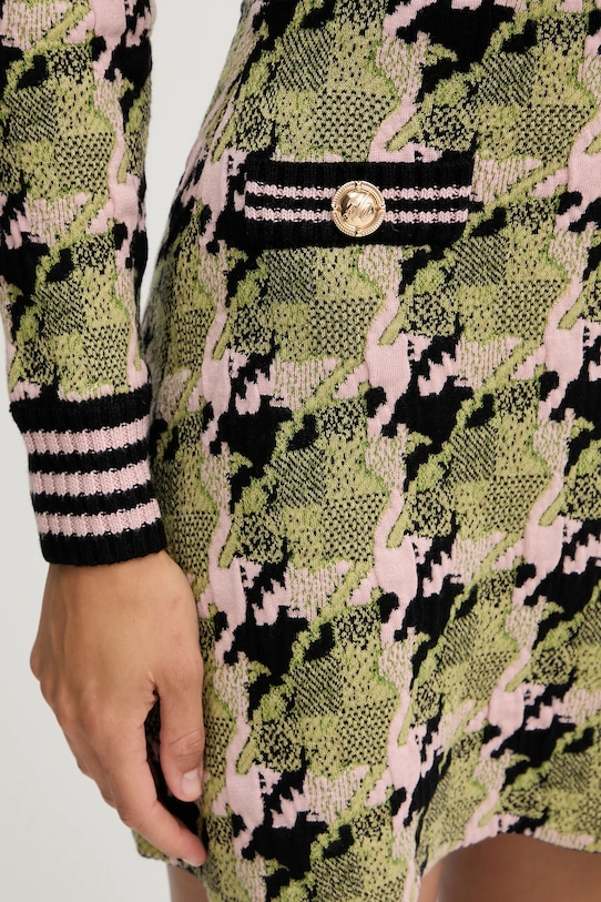 Silvian Heach sukienka AGVA GPA25272VE zielony