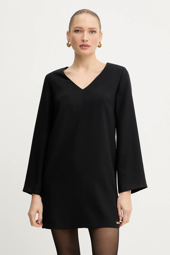 Silvian Heach sukienka WETE casual czarny GPA25313VE