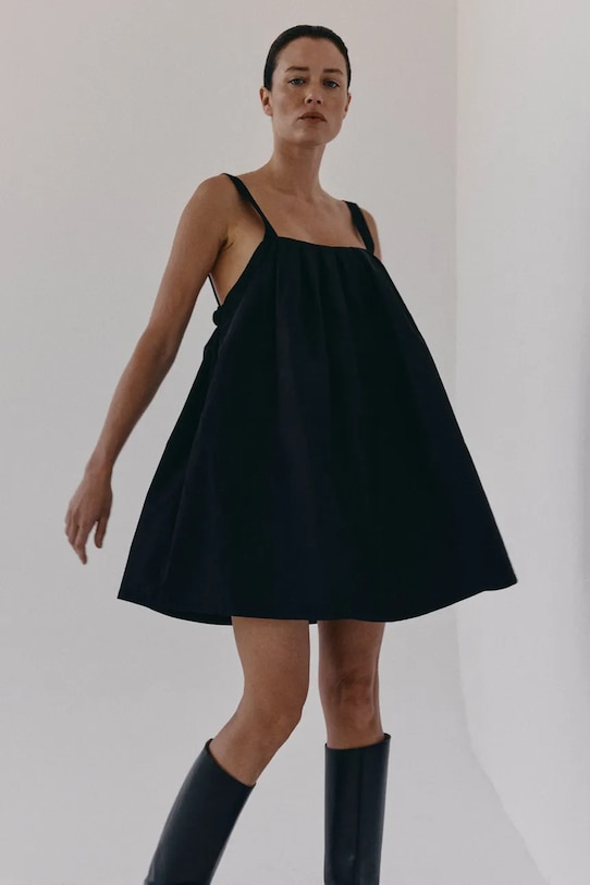 MUUV. rochie JELLE suk.kr.JELLE negru ZW25