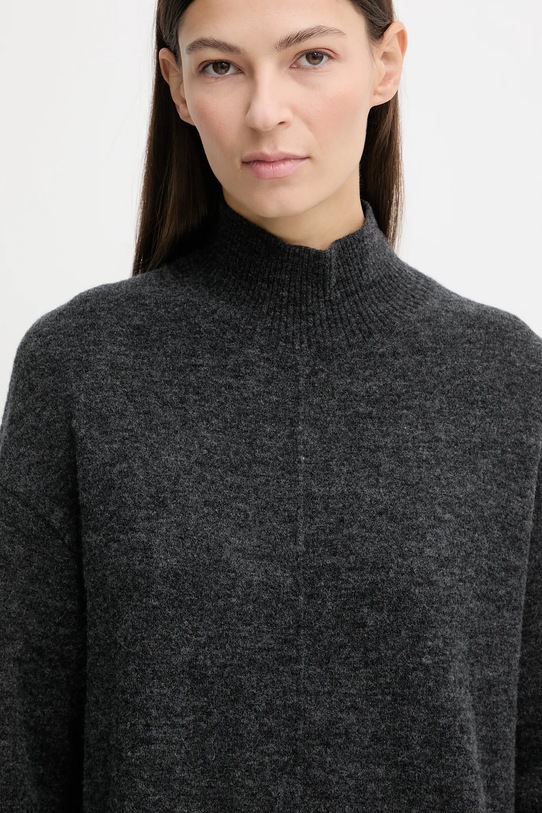 Marc O'Polo sukienka z dodatkiem wełny szary 5000007471