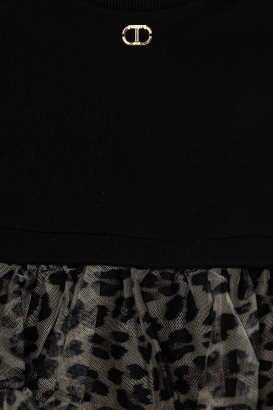 Dziewczynka Twinset sukienka dziecięca 252GB2130 czarny