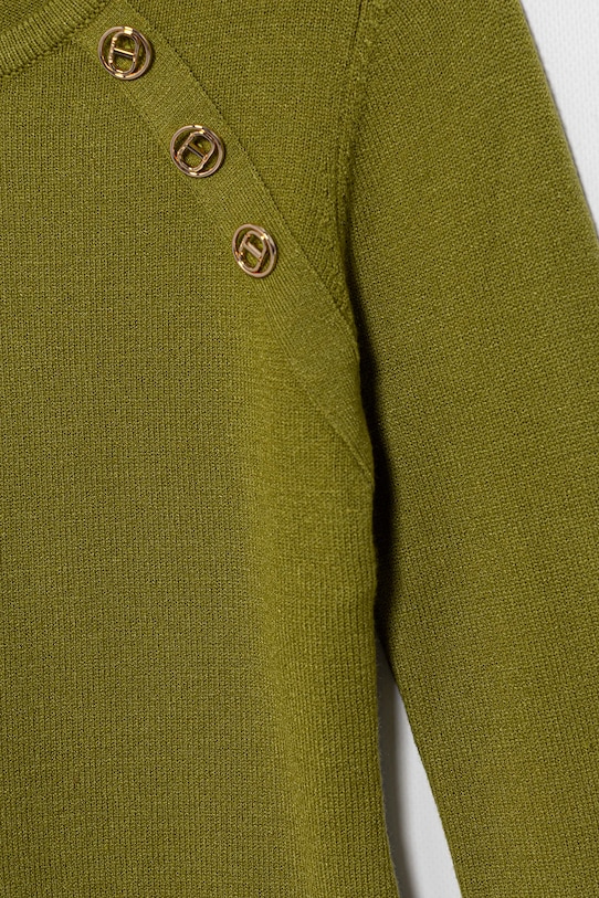 Девочка Детское платье Twinset 252GJ3014 зелёный