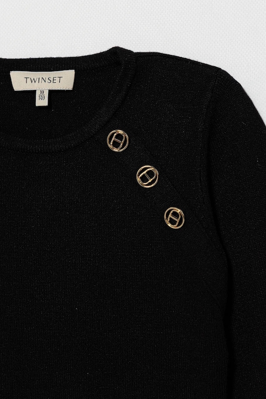 Девочка Детское платье Twinset 252GJ3014 чёрный