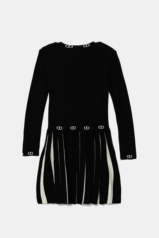 Dziewczynka Twinset sukienka dziecięca 252GJ3101 czarny