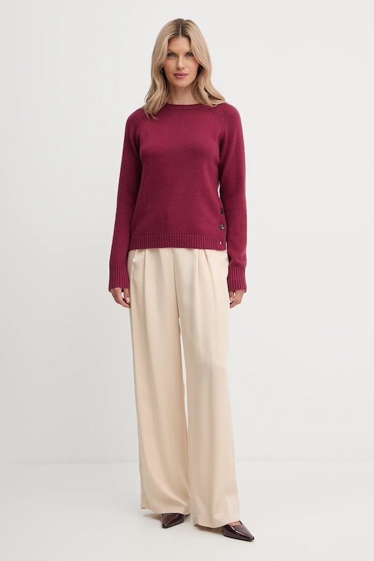 Silvian Heach pulover din amestec de lână PICOULANE GPA25233MA rosu ZW25