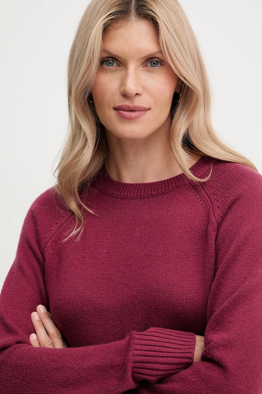 Silvian Heach pulover din amestec de lână PICOULANE rosu GPA25233MA