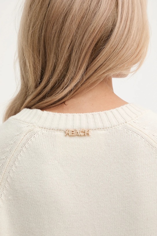 Silvian Heach cardigan din amestec de lână MATHIS GPA25234CD bej