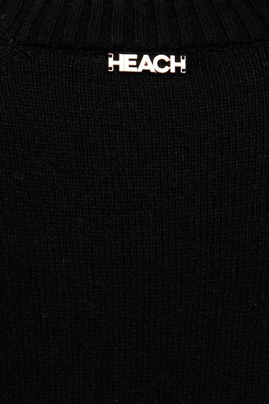 Silvian Heach kardigan z domieszką wełny MATHIS GPA25234CD czarny