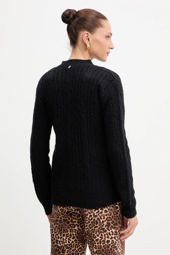 Îmbrăcăminte Silvian Heach cardigan din amestec de lână VALBUENA GPA25149CD negru