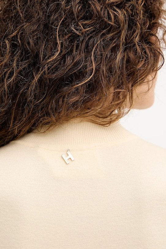 Silvian Heach sweter LOLA beżowy GPA25554LU