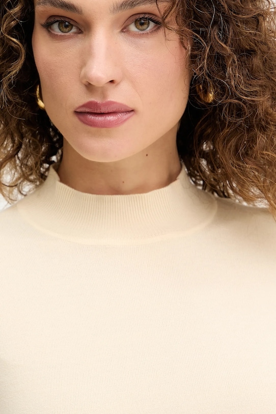 Silvian Heach sweter LOLA GPA25554LU beżowy