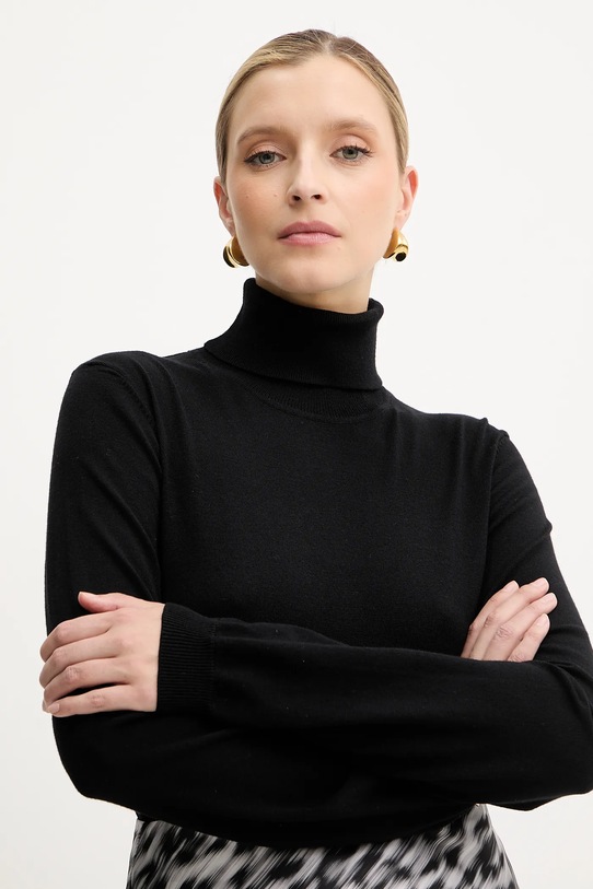 Silvian Heach pulover SESIN negru GPA25036LU