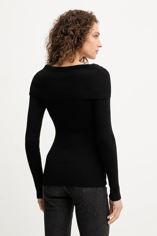 Silvian Heach sweter FRIDRIK GPA25249MA czarny ZW25