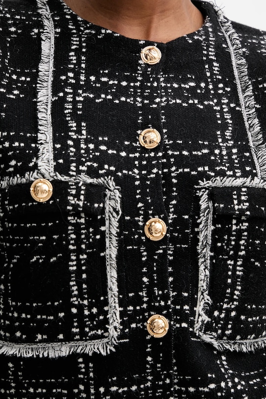 Silvian Heach kardigan SALONICCO GPA25046CD czarny