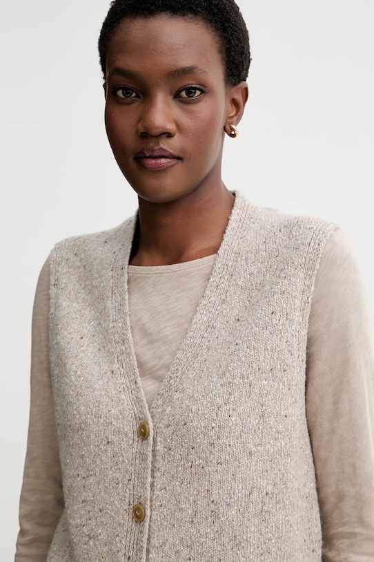 Жилет із додаванням вовни Marc O'Polo бежевий 510608465021