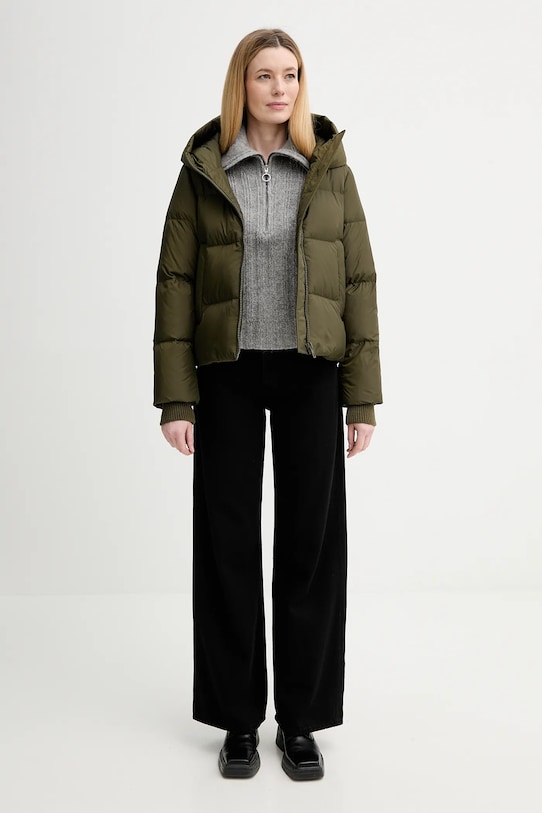 Marc O'Polo sweter z dodatkiem wełny 5000007474 szary ZW25