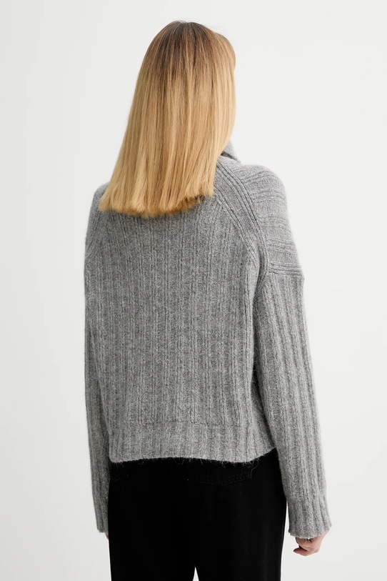 Odzież Marc O'Polo sweter z dodatkiem wełny 5000007474 szary
