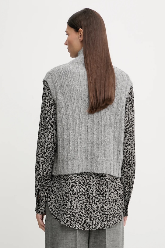 Odzież Marc O'Polo kamizelka z dodatkiem wełny 5000007565 szary