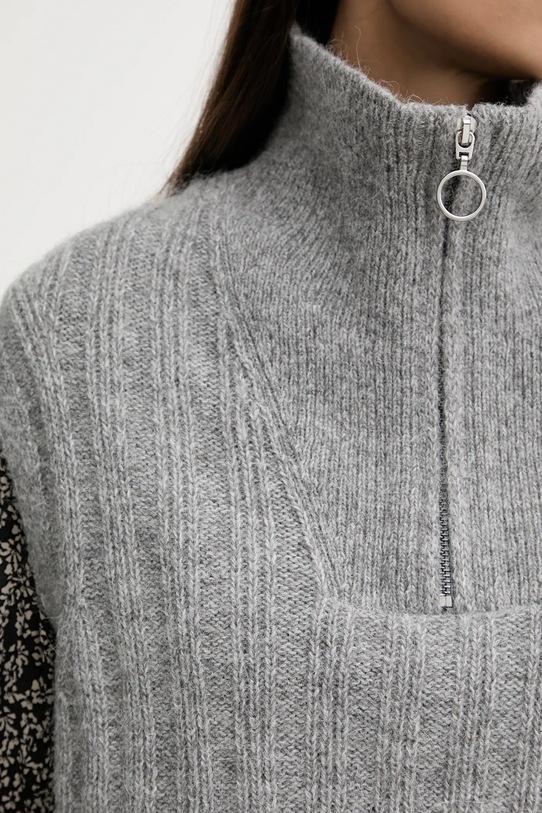 Marc O'Polo kamizelka z dodatkiem wełny 5000007565 szary