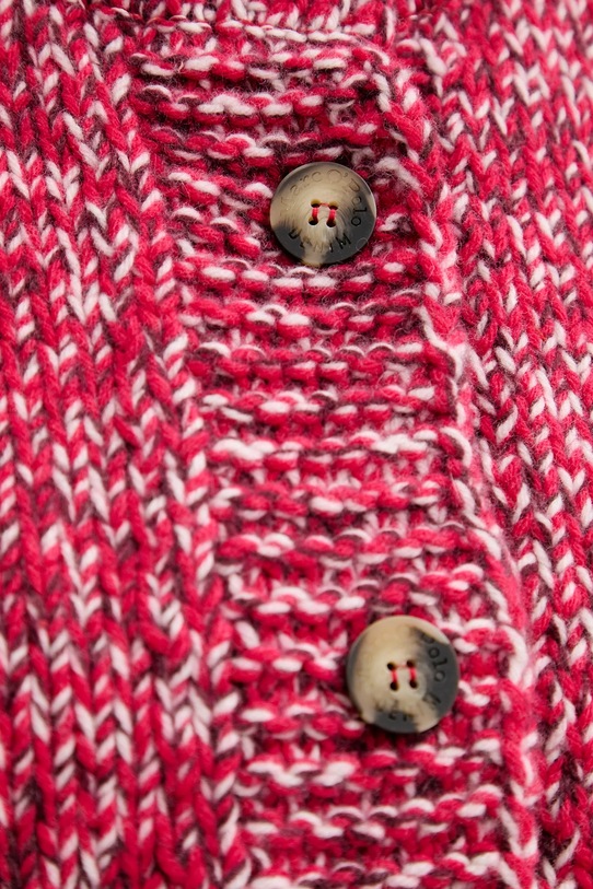 Marc O'Polo kamizelka z dodatkiem wełny 5000007880 czerwony