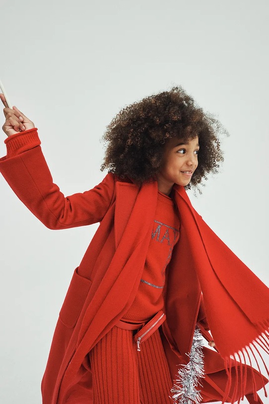 MAX&Co. sweter z dodatkiem wełny dziecięcy MAXK21F KNITWEAR MX0233