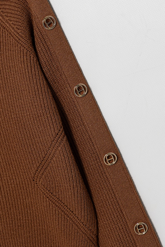 Девочка Детский свитер Twinset 252GJ3061 коричневый