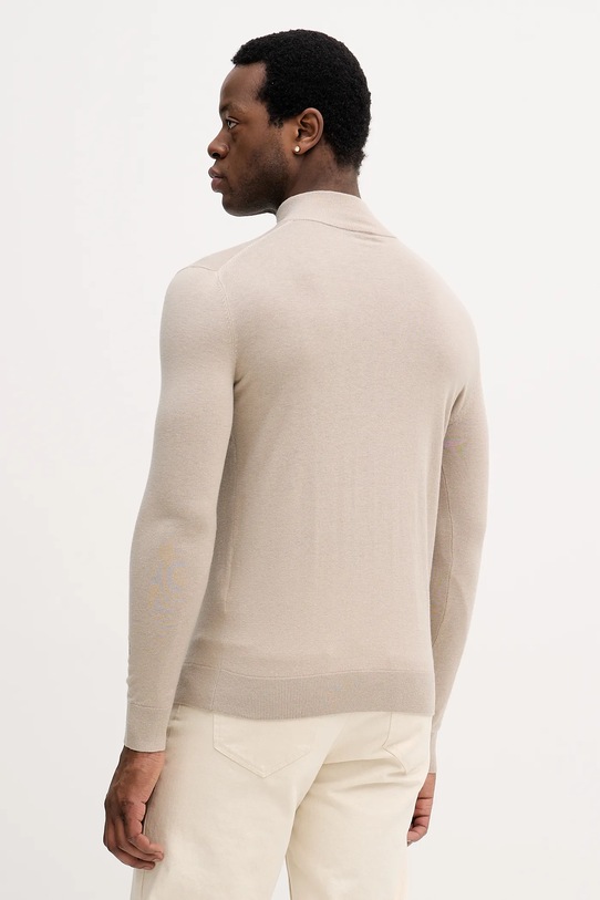 Odzież Mos Mosh sweter z wełną ADAM 503342 beżowy