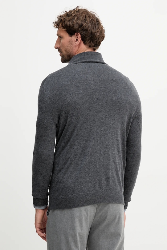 Oblečenie Vlnený sveter Mos Mosh ADAM 503342 sivá