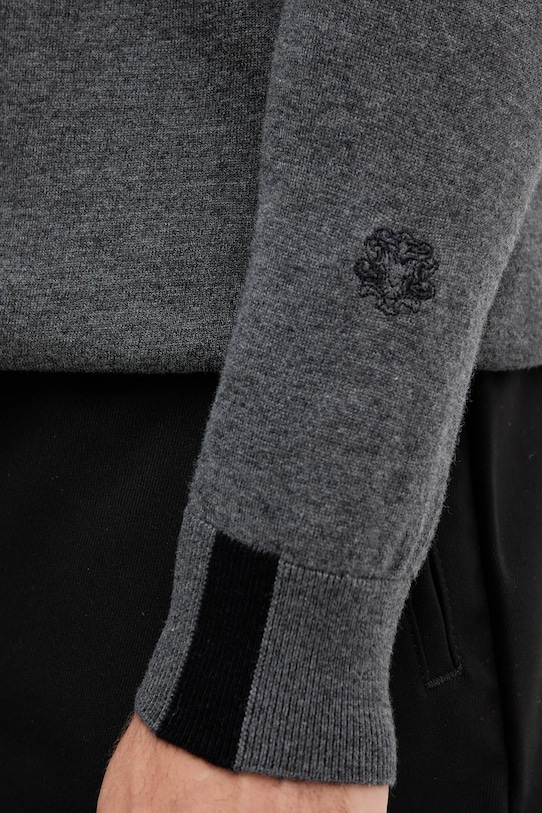 Mos Mosh pulover de lână ADAM 503341 gri