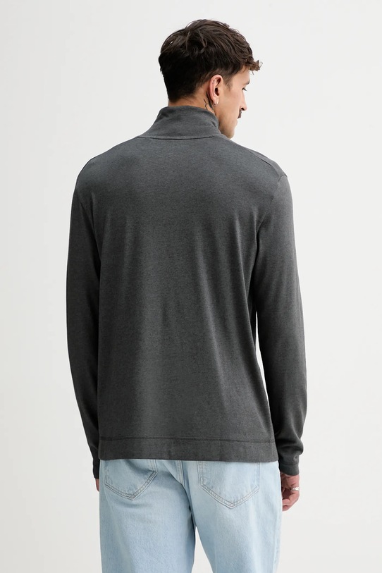 Odzież Marc O'Polo longsleeve z dodatkiem wełny 530203252088 szary