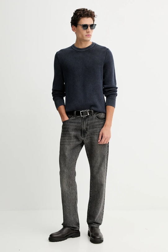 Marc O'Polo sweter bawełniany 5000007901 granatowy ZW25