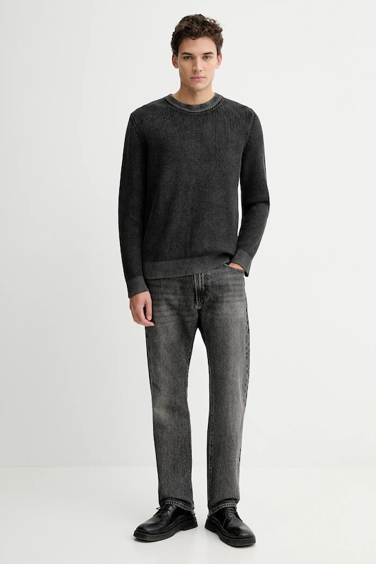 Marc O'Polo pulover de bumbac 5000007901 negru ZW25