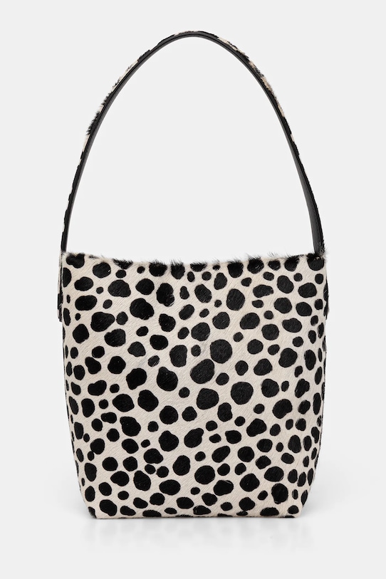 Liviana Conti torebka skórzana nie mieści A4 czarny A5WA10