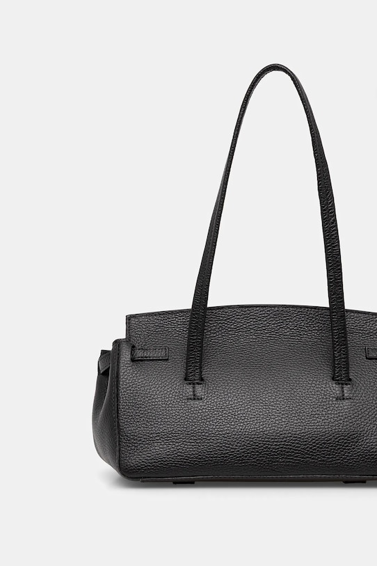 Akcesoria Liviana Conti torebka skórzana A5WA50 czarny