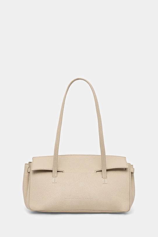 Liviana Conti torebka skórzana skóra licowa beżowy A5WA51