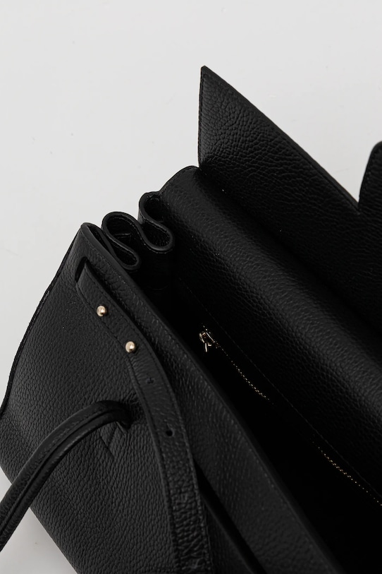 Liviana Conti torebka skórzana A5WA51 czarny