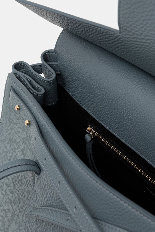 Liviana Conti torebka skórzana A5WA52 niebieski