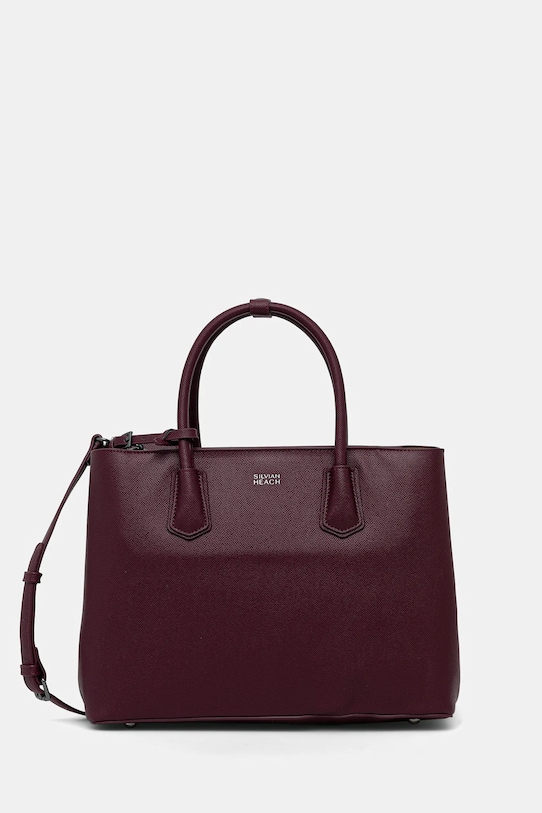 Silvian Heach torebka VENTURES mieści A4 bordowy RCA25019BO