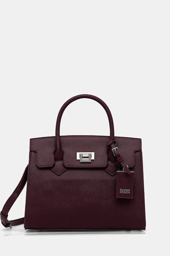 Kabelka Silvian Heach XOGI imitácia kože burgundské RCA25029BO