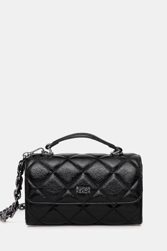 Kabelka Silvian Heach SHOBO jednofarebný čierna RCA25026BO
