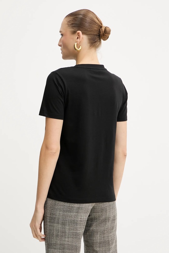 Odzież Silvian Heach t-shirt bawełniany BENSOULA GPA25130TS czarny