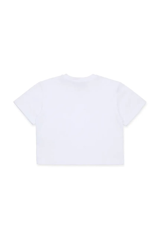 MAX&Co. tricou de bumbac pentru copii MAXT22F T-SHIRT MX0198 alb ZW25