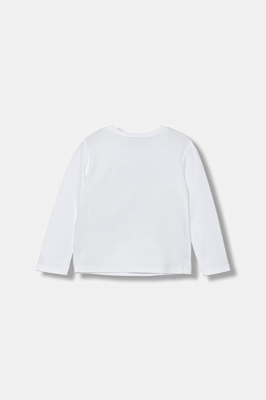Twinset longsleeve dziecięcy 252GB2036 biały ZW25